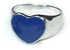 Ring Set Silver Color Heart And Bear Design For Women - 5 Pcs