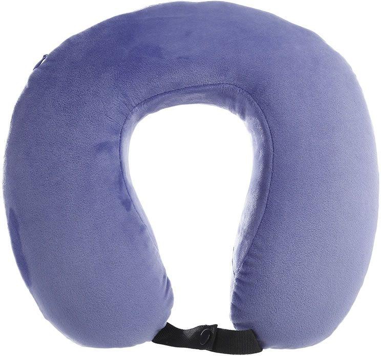 Samsonite Memory Foam Neck Pillow, Purple