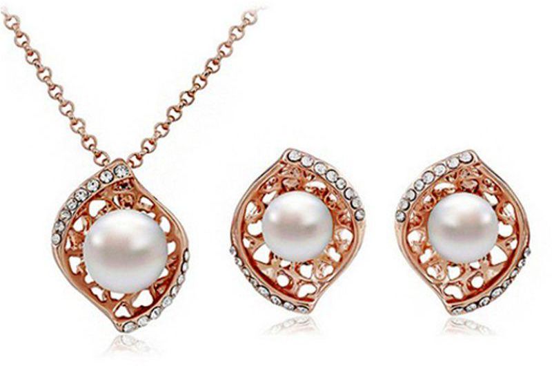 Mysmar Elegant Shell Pearl Jewelry Set [MM169]