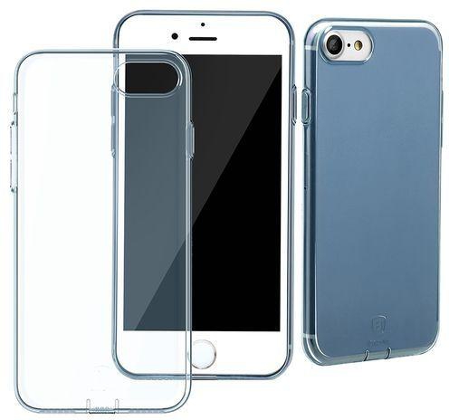 FSGS Blue Baseus 4.7 Inch Ultra Slim Transparent Protective Dustproof Comfortable Phone Case Protector Cover For IPhone 7 78231