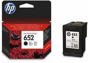 HP 652 Black Ink Cartridge, F6V25Ae