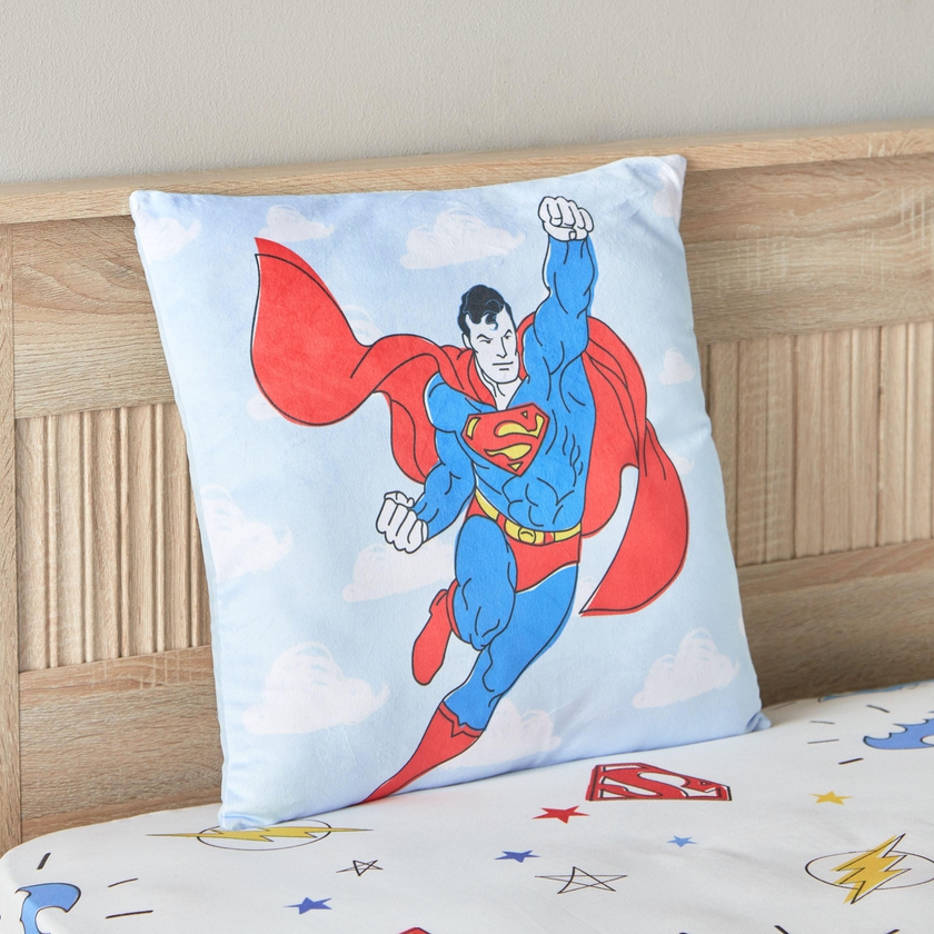 Justice League Superman Cushion - 40x40 cm