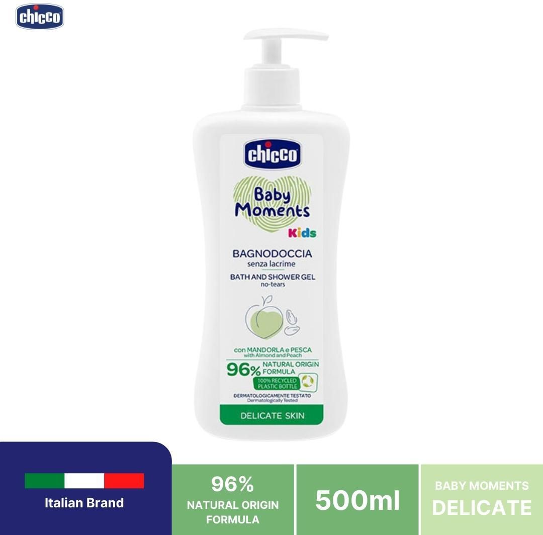 Chicco Baby Moments Kids Delicate Skin Shower Gel 500ml