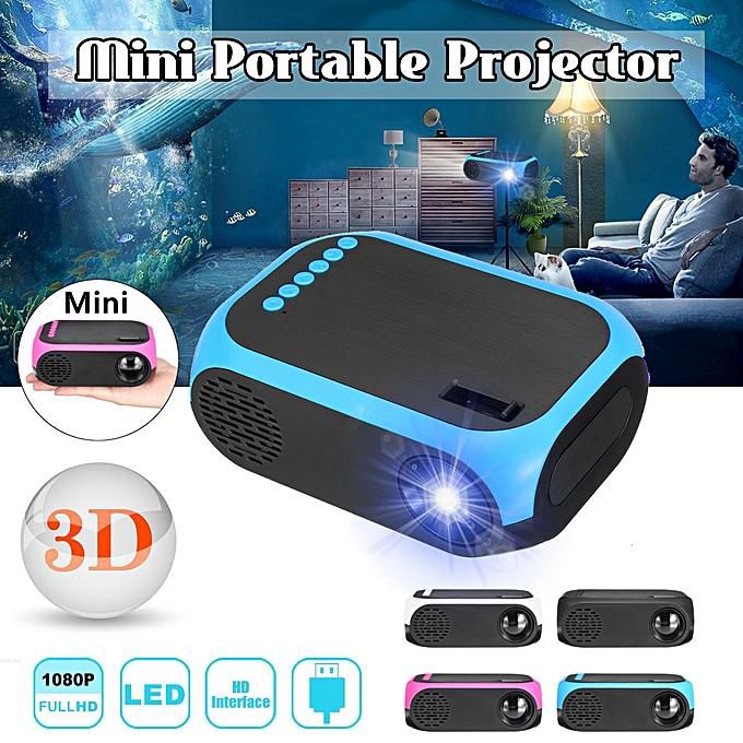 Generic 1080P Full HD Mini Projector 3D LED Multimedia Home Theater Portable AV USB ?