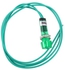 Generic Neon Indicator Pilot Signal Lamp Green Light AC 220V w Cable