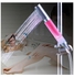 Automatic LED Color Changing Hand Shower Head Transparent 10centimeter