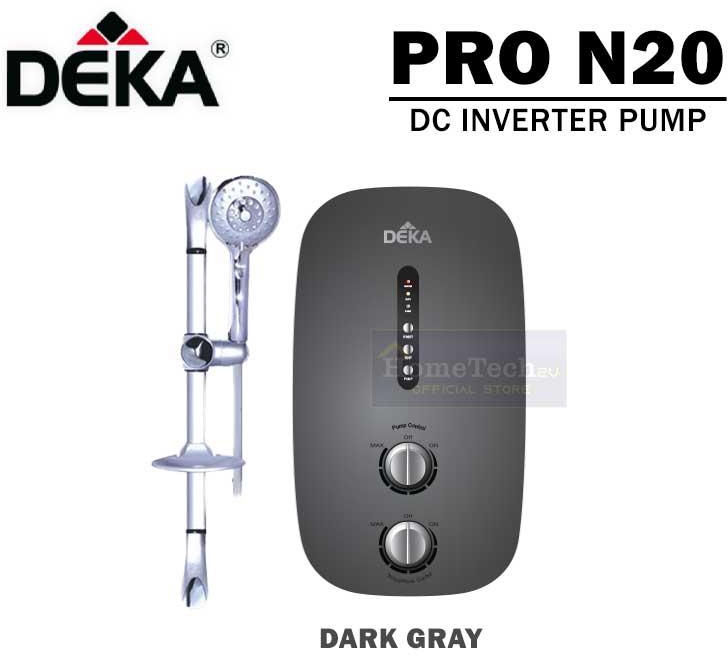 Deka Water Heater with DC Inveter Pump Home Shower Pro N20 Pro N5