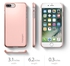 iPhone 7 Plus Case , Spigen Thin Fit Rose Gold