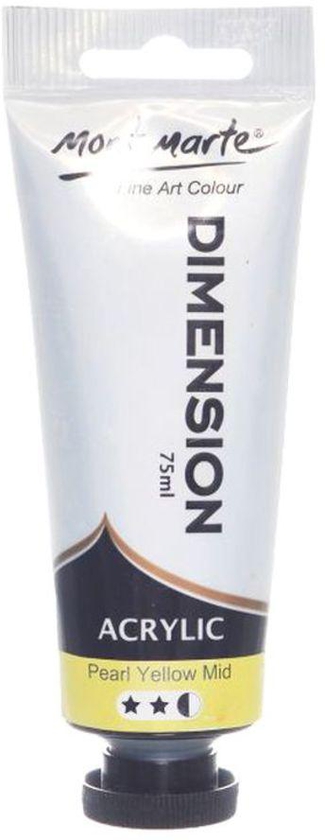 Dimension Acrylic Paint Pearl Yellow Mid