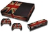 Uk Flag Pattern Decal Stickers For Xbox One Game Console
