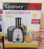 Century Premium Electric Fruit Juicer Machine