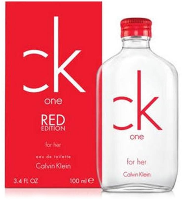 Calvin Klein One Red Edition EDT 100ml For Women DBS10582