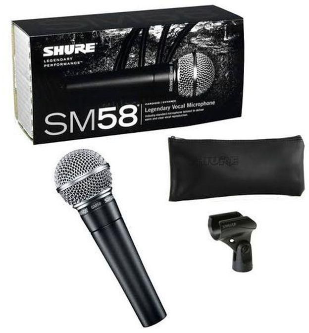 Shure SM58 Wired Professional Dynamic Microphone SM 58