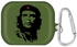 Che Guevara Printed Case Cover With Carabiner For Apple AirPods Pro Generation 1/2 (2019) Green/Black/Red