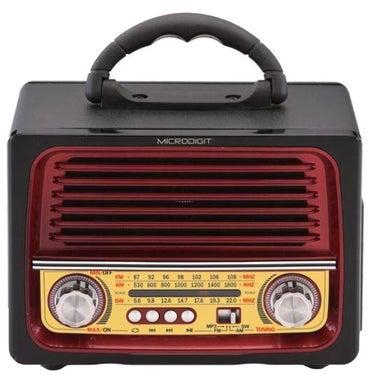 Smart Radio And MP3 Player MRS005T Black/Red