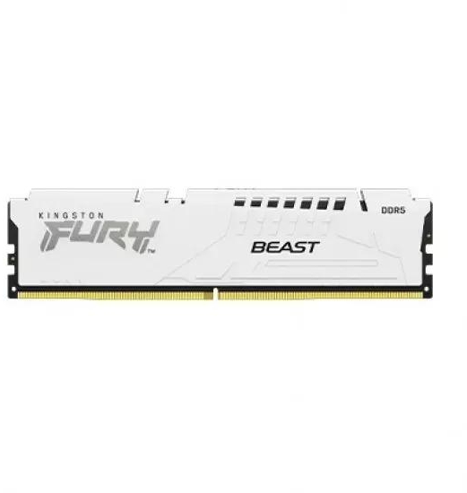 Kingston FURY Beast White/DDR5/16GB/5200MHz/CL40/1x16GB/White | Gear-up.me
