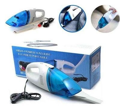 High-Power Plastic Car Vacuum Cleaner With Detachable Filter