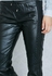 PU Quilted Paneled Pants
