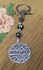O Accessories Keychain _medal _silver Stanlees_ Hematite Bead