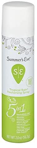 Summer's Eve Feminine tropical Rain Deodorant Spray, 59 ml