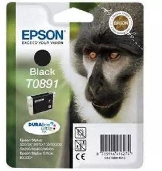 EPSON Black Ink Cartridge SX10x 20x 40x (T0891) | Gear-up.me