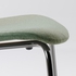 KARLPETTER Chair - Gunnared light green/Sefast chrome-plated
