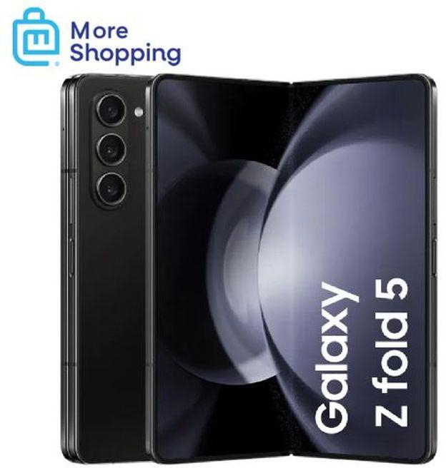 Samsung سامسونج جالاكسي Z فولد 5 5 جي، 12 جيجابايت رام، 512 جيجابايت - أسود فانتوم