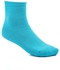 Mr Joe Thick High Ankle Plain Socks With Ribbed Hem - Turquoise