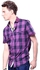 Ravin Men Short Sleeve Shirt-21121-Dark Purple