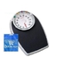 More Mechanical Bathroom Scale, 130KG, Black- M-SC136B, with Gift Bag
