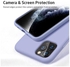 جراب ناعم بلون ESR Yippee لهاتف iPhone 11 Pro Max 6.5 بوصة، جراب مطاطي سيليكون سائل [قبضة مريحة] [حماية للشاشة والكاميرا] [بطانة ناعمة مخملية] [امتصاص الصدمات] - أرجواني