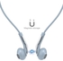 Dudao INDUSWEU5B Wireless In Ear Sports Bluetooth Headset Blue