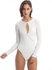 Missguided Bodysuit for Women - White