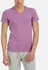 Ravin Solid V-Neck T-Shirt - Purple