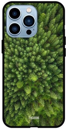 Protective Case Cover For iPhone 13 Pro Max Trees Top View