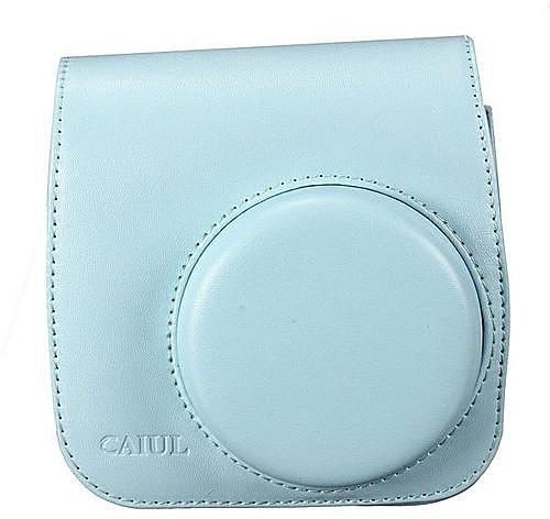 Universal PU Leather Camera Shoulder Bag For Fujifilm Intax Mini 8/8s Blue - Intl