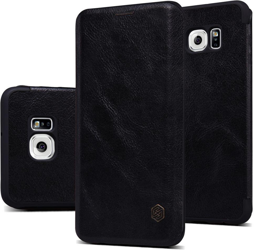 Nillkin Samsung Galaxy S6 Edge PLUS Qin leather case Black