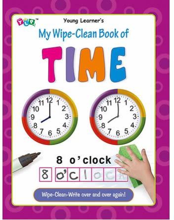My Wipe-clean Book Of Time