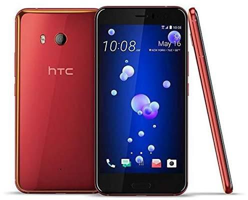 HTC U 11 Dual SIM - 128GB, 6GB RAM, 4G LTE, Solar Red - Pre-Order