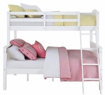 Living Airlie Twin Over Full Bunk Bed, Top Bunk Bed Only