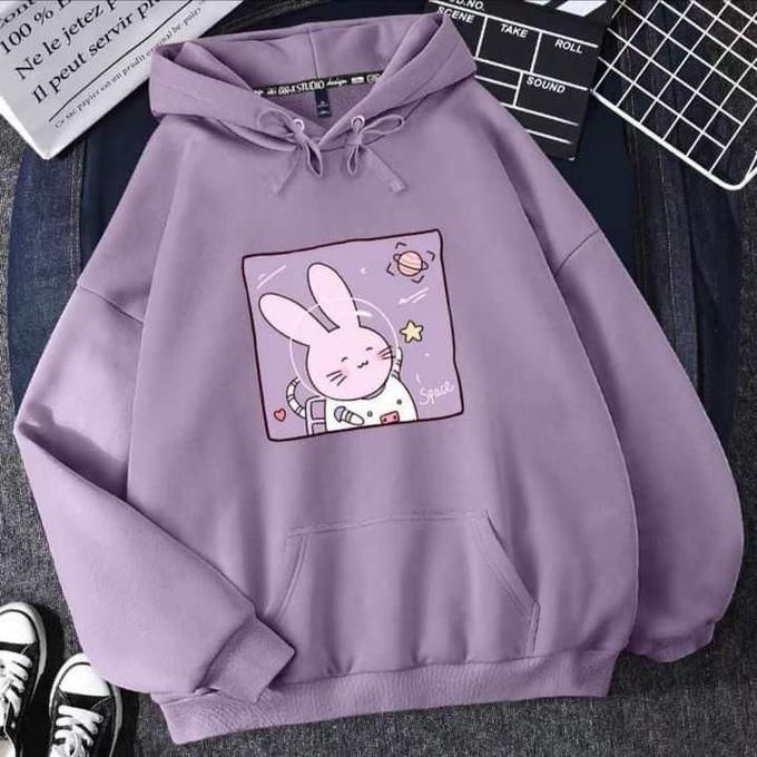 Printed Hoodie Sweatshirt For Women