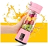 Rechargeable Fruit Blender & Smoothie Maker - Pink