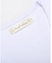 Sunshine Casual Long Sleeve V Neck Solid Slim Pullover Cross Bandage Short T-Shirt-White