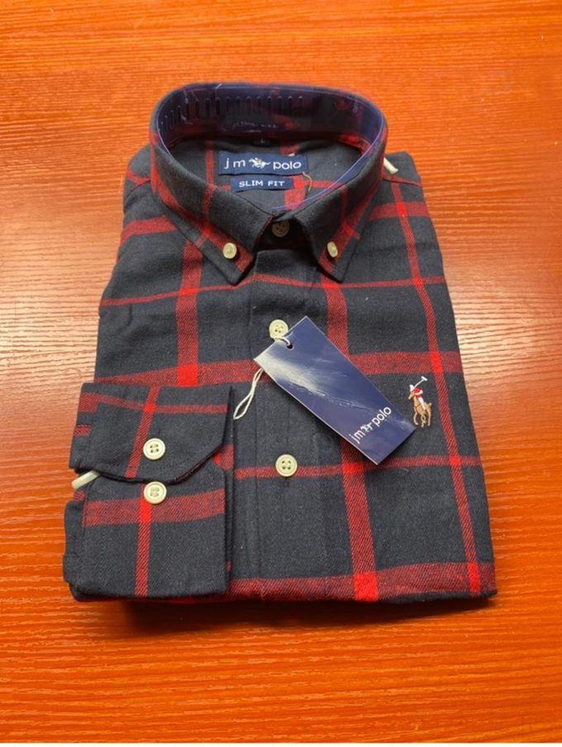 Men's Unique Design Long Sleeve Shirt-multi