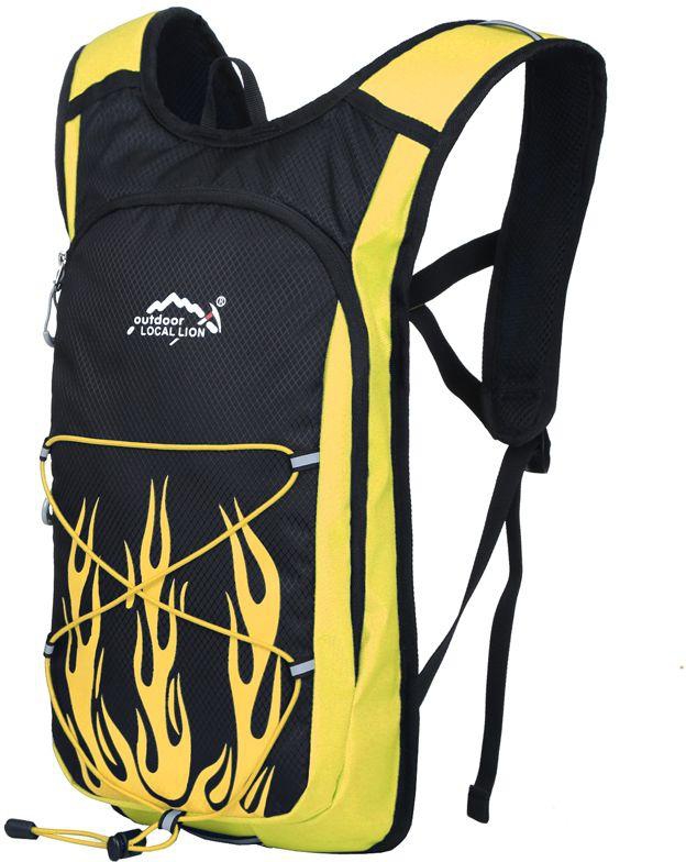 Local Lion Outdoor Riding Breathable Backpack [511Y] YELLOW