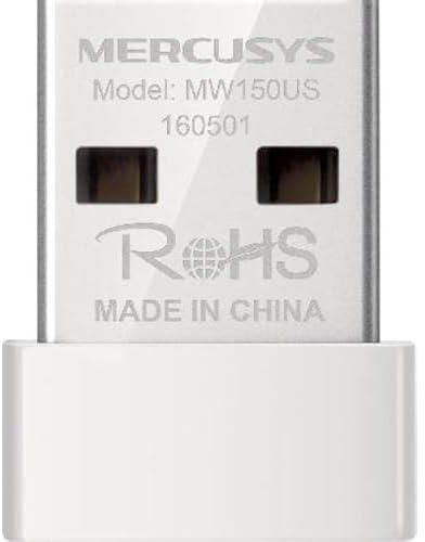 Mercusys mw150us n150 wireless nano usb adapter ,White