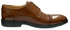 Squadra Genuine Leather Lace Up Oxford Shoes For Men - Shinny Brown