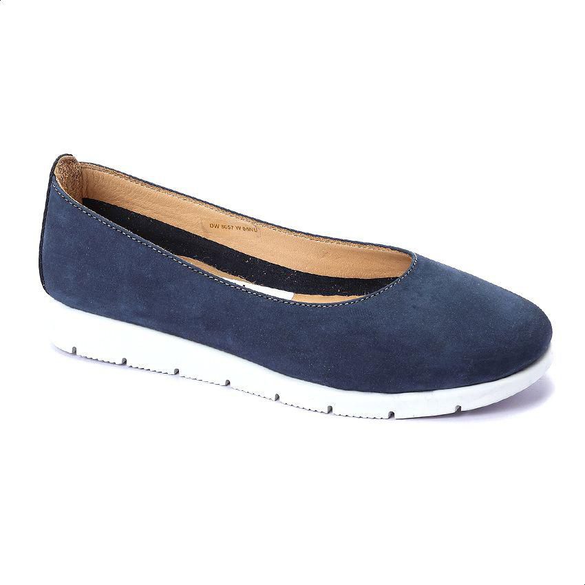 Darkwood Casual Slip On Shoes For Women- Navy