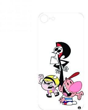 Printed Back Phone Sticker for iphone 7 Animation The Grim Adventures Cartoon By Cartoon Network