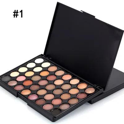 Ultra Matte Shade Eyeshadow Palette Mineral Pigmented High Texture Shimmer Glitter Eye Shadow Makeup Long Lasting Cosmetic Brush